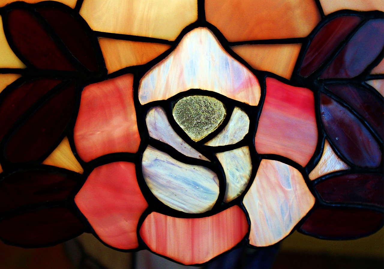 tiffany, glass art, light decoration
